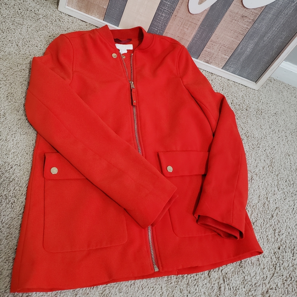 Orange red Jacket